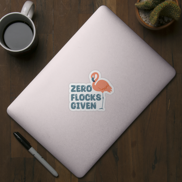 zero flocks given flamingo by CaptainHobbyist